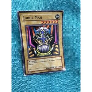 Yu-Gi-Oh! Judge Man SDK-007 Vintage 1996 Konami Rare Earth Warrior Card